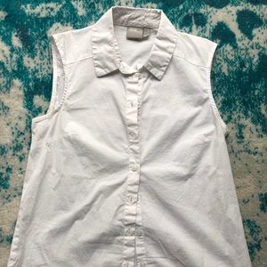 ASOS | Sleeveless collared shirt size US 6